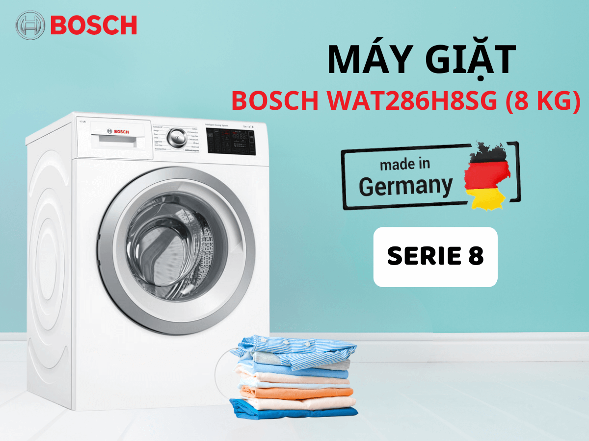 Máy giặt Bosch WAT286H8SG