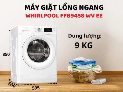 Máy giặt Whirlpool FFB9458 WV EE