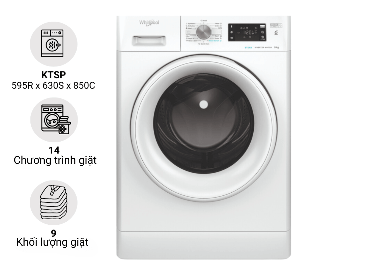 Máy giặt Whirlpool FFB9458 WV EE