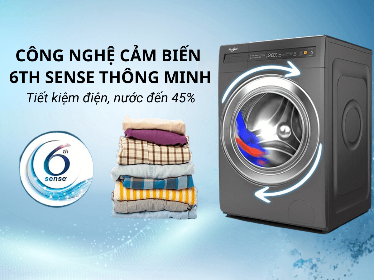 Máy giặt Whirlpool FWEB9002FG