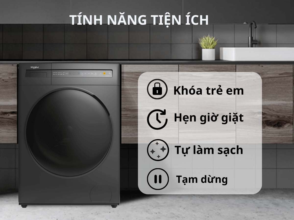 Máy giặt Whirlpool FWEB9002FG
