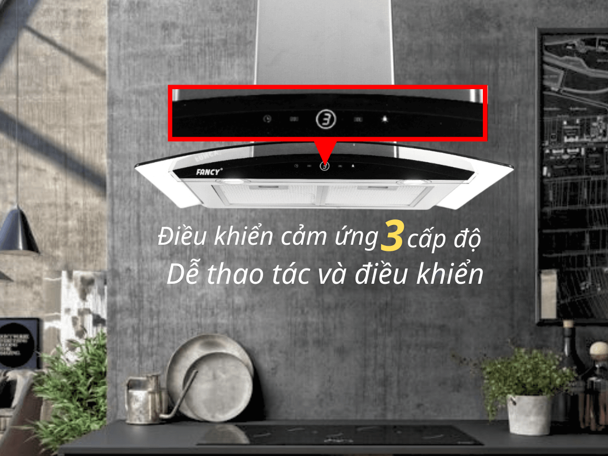 Điều khiển cảm ứng 3 cấp độ