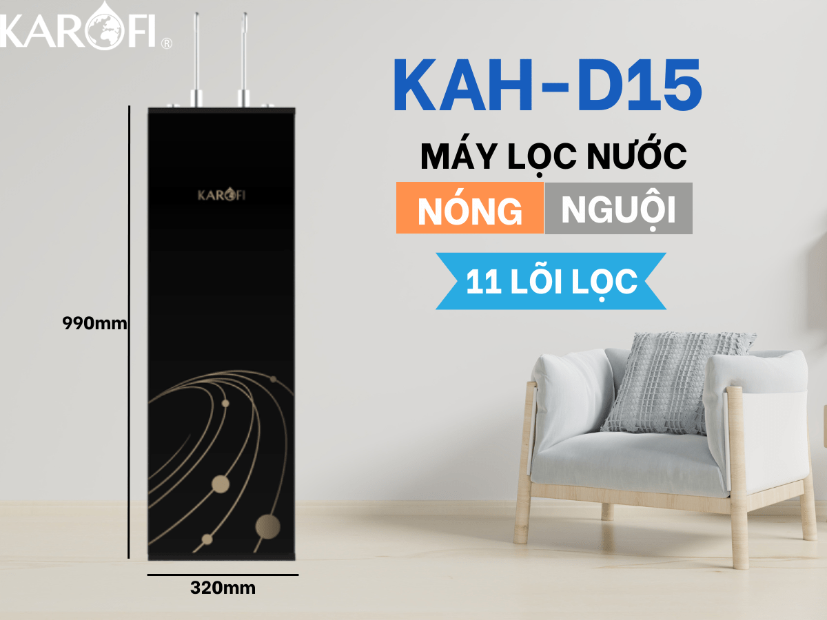 Máy lọc nước Karofi KAH-D15