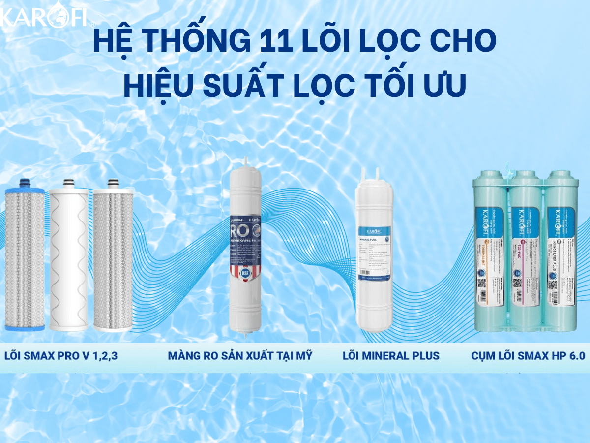 Máy lọc nước Karofi KAH-D15