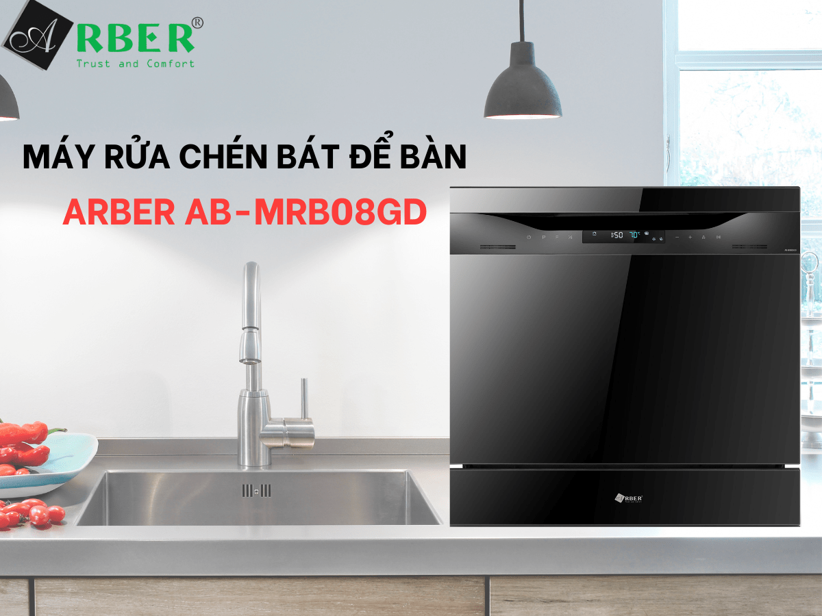 Máy rửa bát Arber AB-MRB08GD