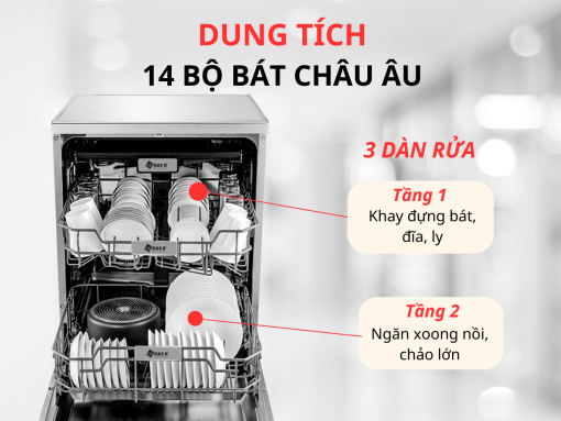 Máy rửa bát Arber AB-MRB14