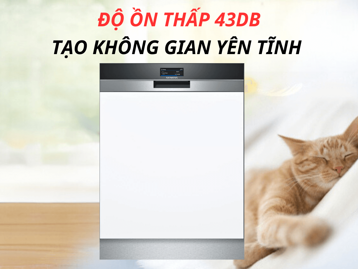 Máy rửa bát Siemens SN57YS01CE