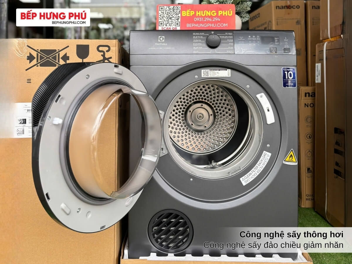 may say electrolux edv904n3sc 9kg 5