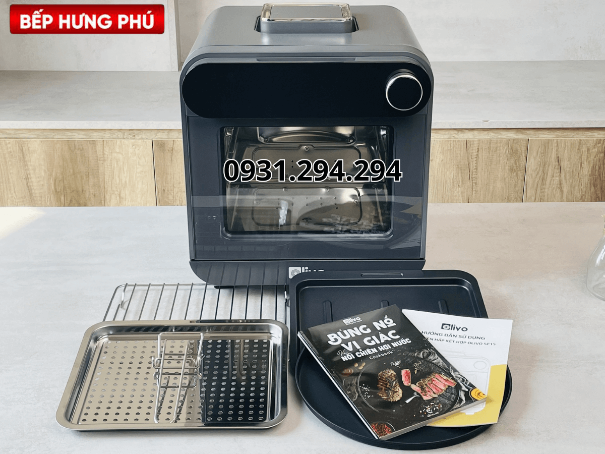 nồi chiên hơi nước Olivo SF15