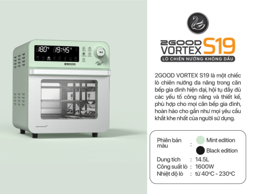Nồi chiên không dầu 2GOOD S-19 (14.5L)