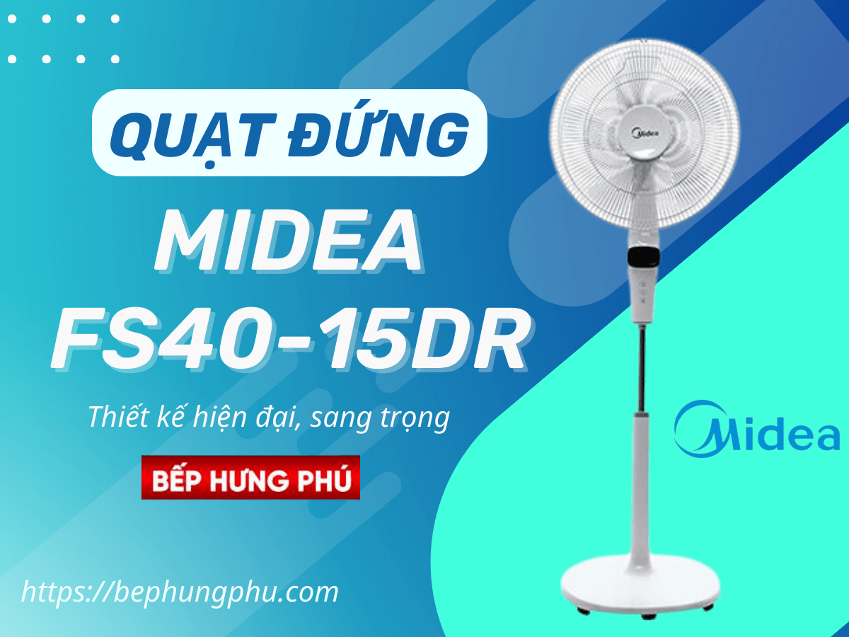 Quạt đứng Midea FS40-15DR