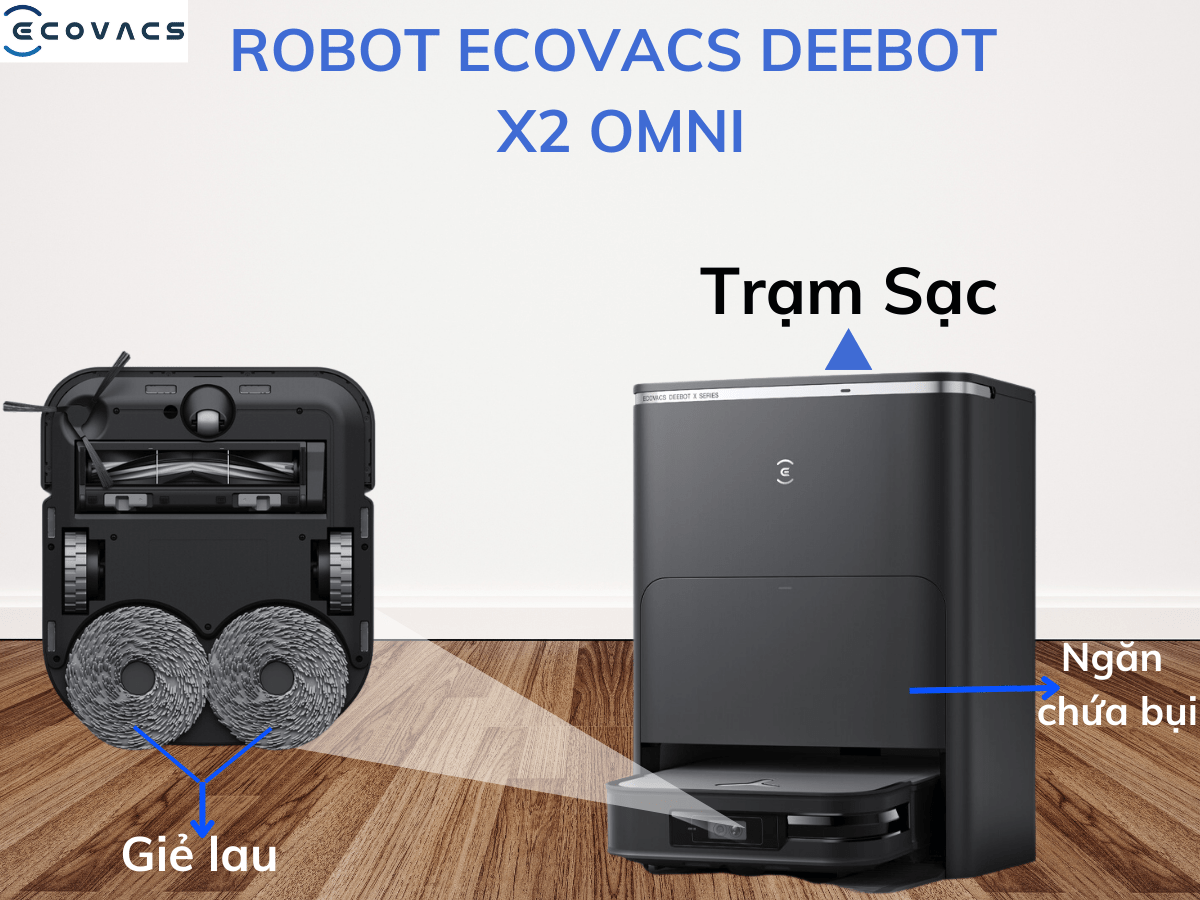 robot ecovacs deebot x2 omni 5