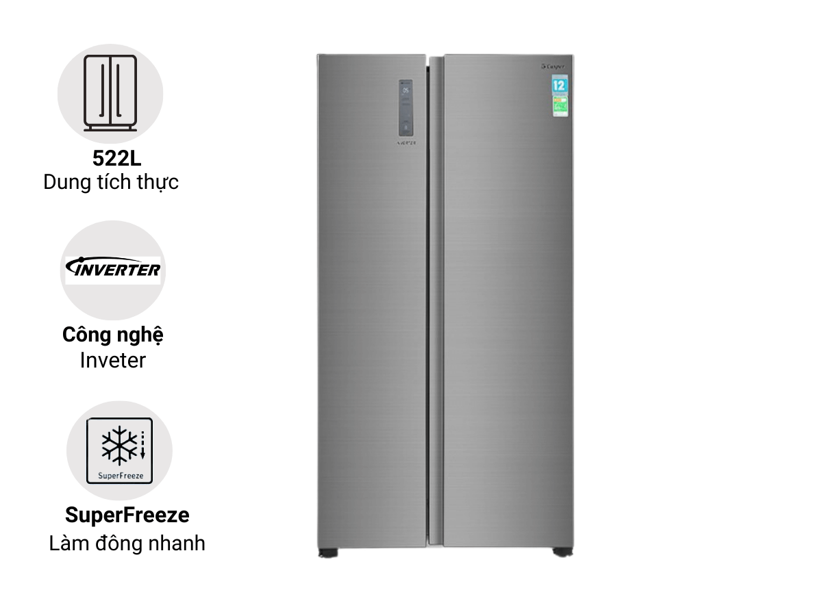Tủ lạnh Casper RS-570VT