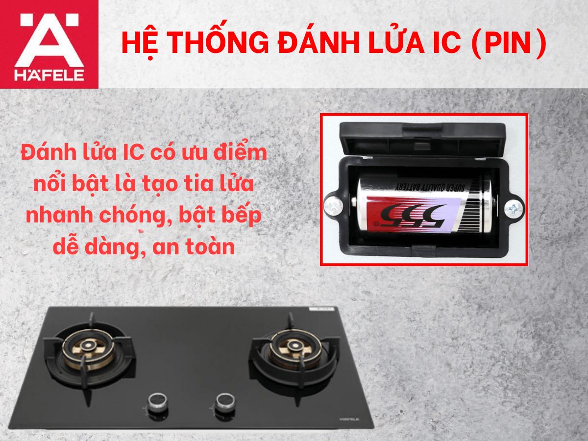 Bếp gas Hafele HC-G782B (538.66.507)