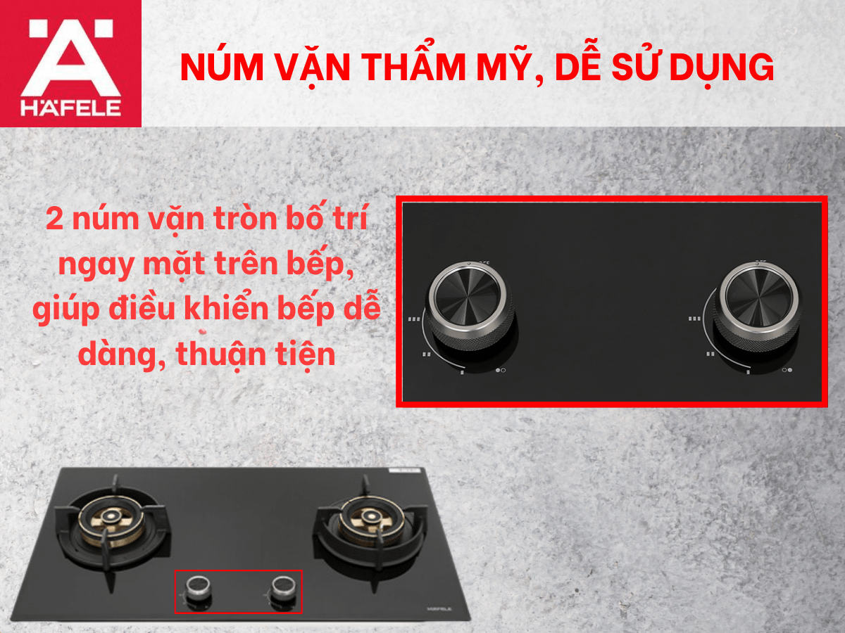 Bếp gas Hafele HC-G782B (538.66.507)