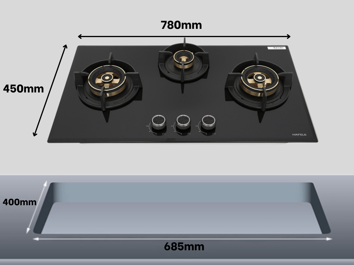 Bếp gas Hafele HC-G783B (538.66.477)