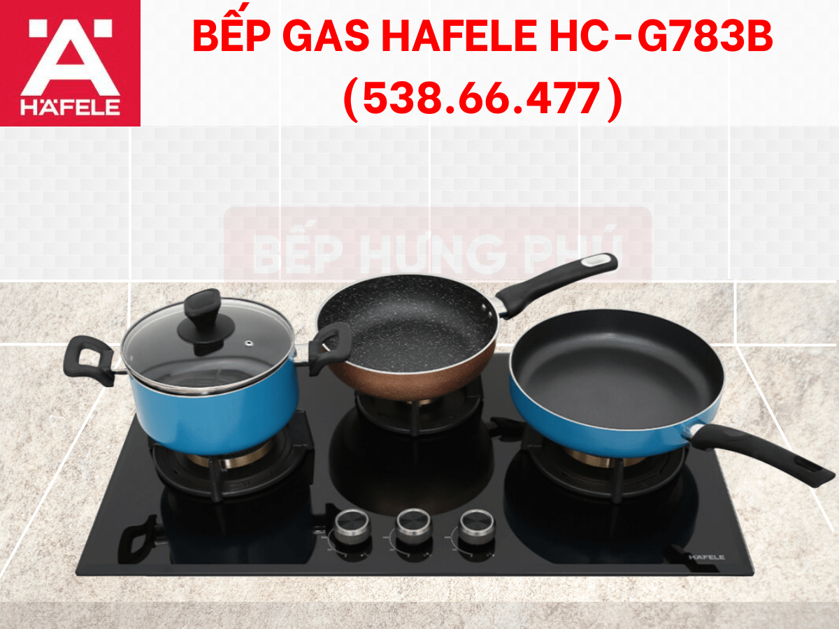 Bếp gas Hafele HC-G783B (538.66.477)