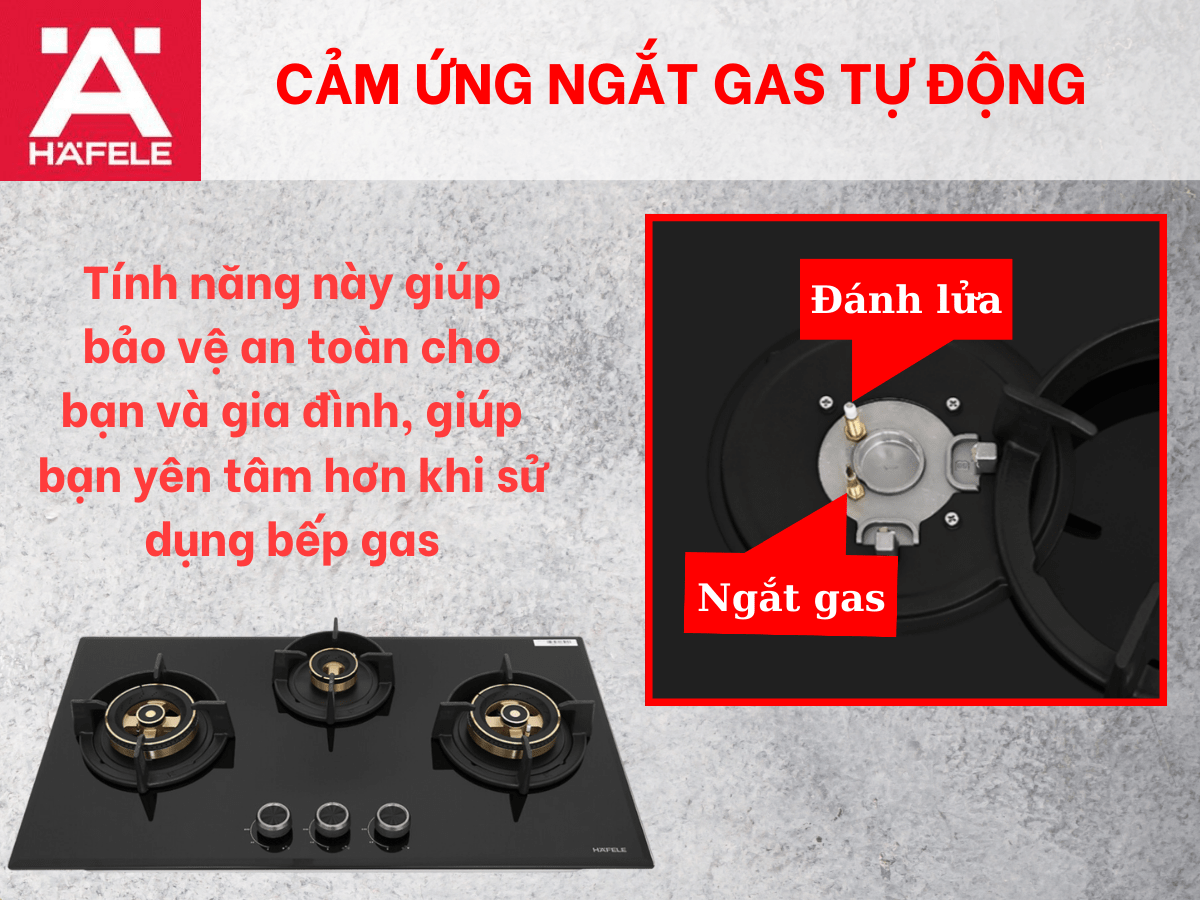 Bếp gas Hafele HC-G783B (538.66.477)