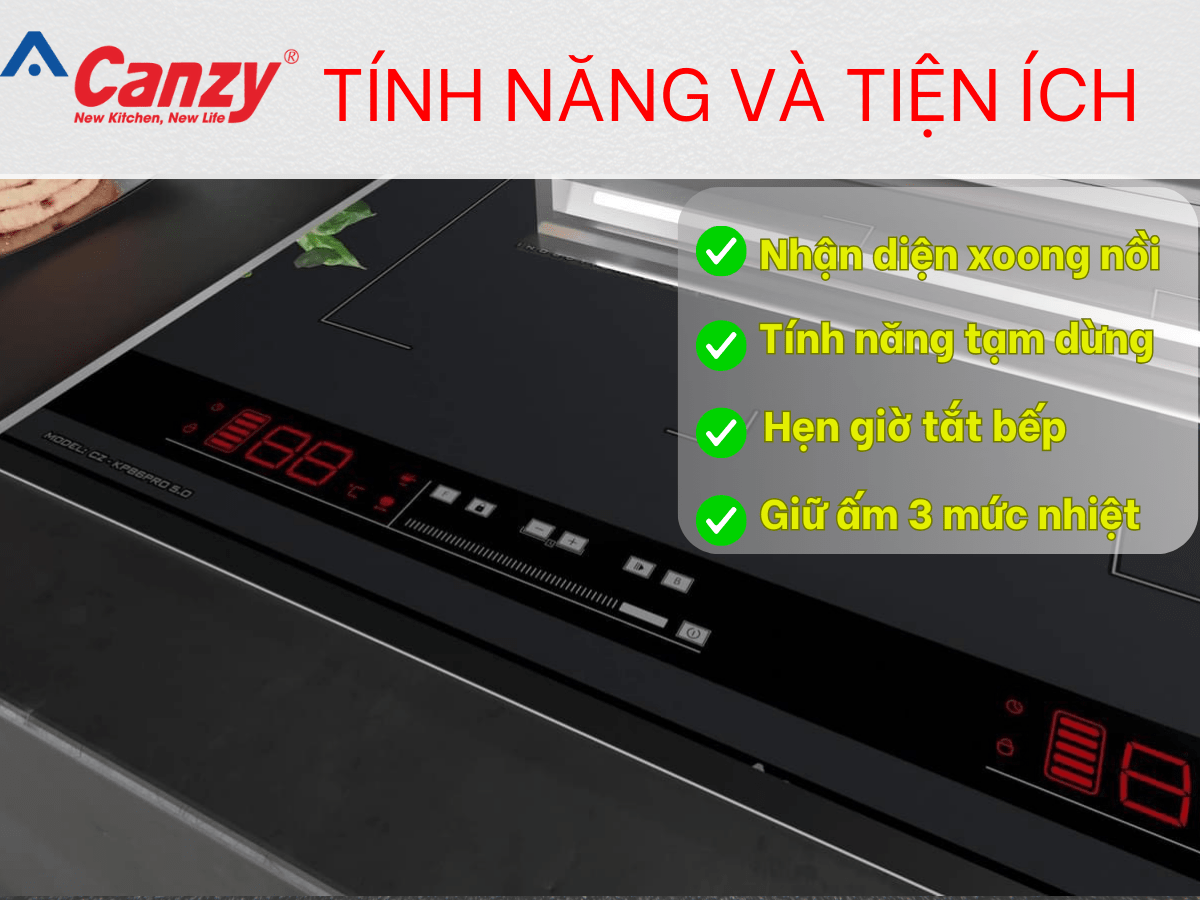 Bếp từ Canzy CZ-KP86 Pro 5.0