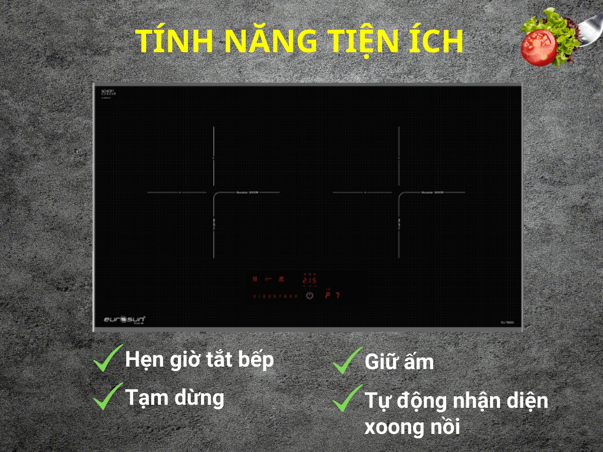 Bếp từ Eurosun EU-T892G