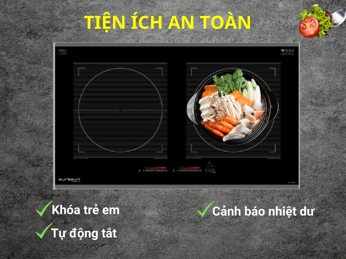Tính năng an toàn bảo vệ cho cả gia đình