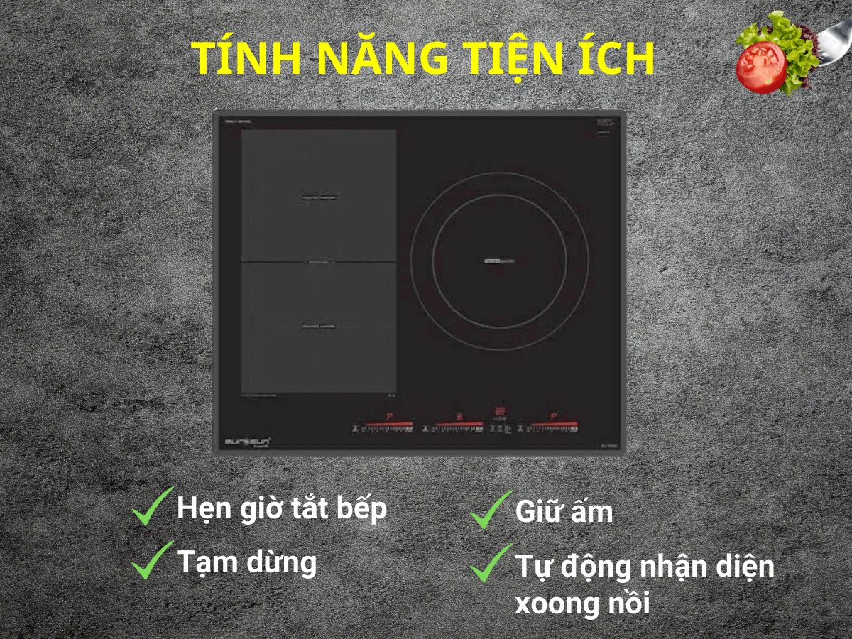 Bếp từ Eurosun EU-T906G