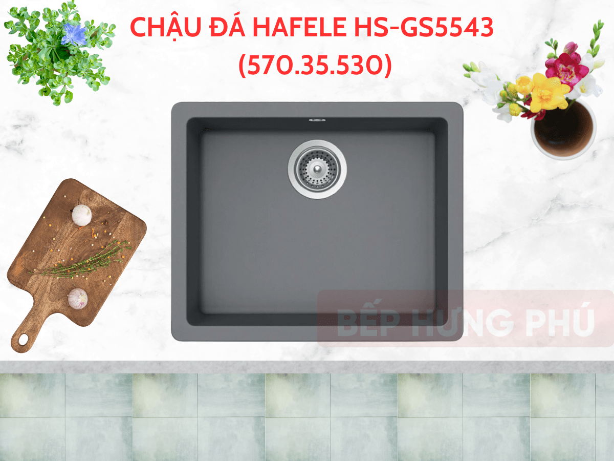 Chậu đá Hafele HS-GS5543 (570.35.530)