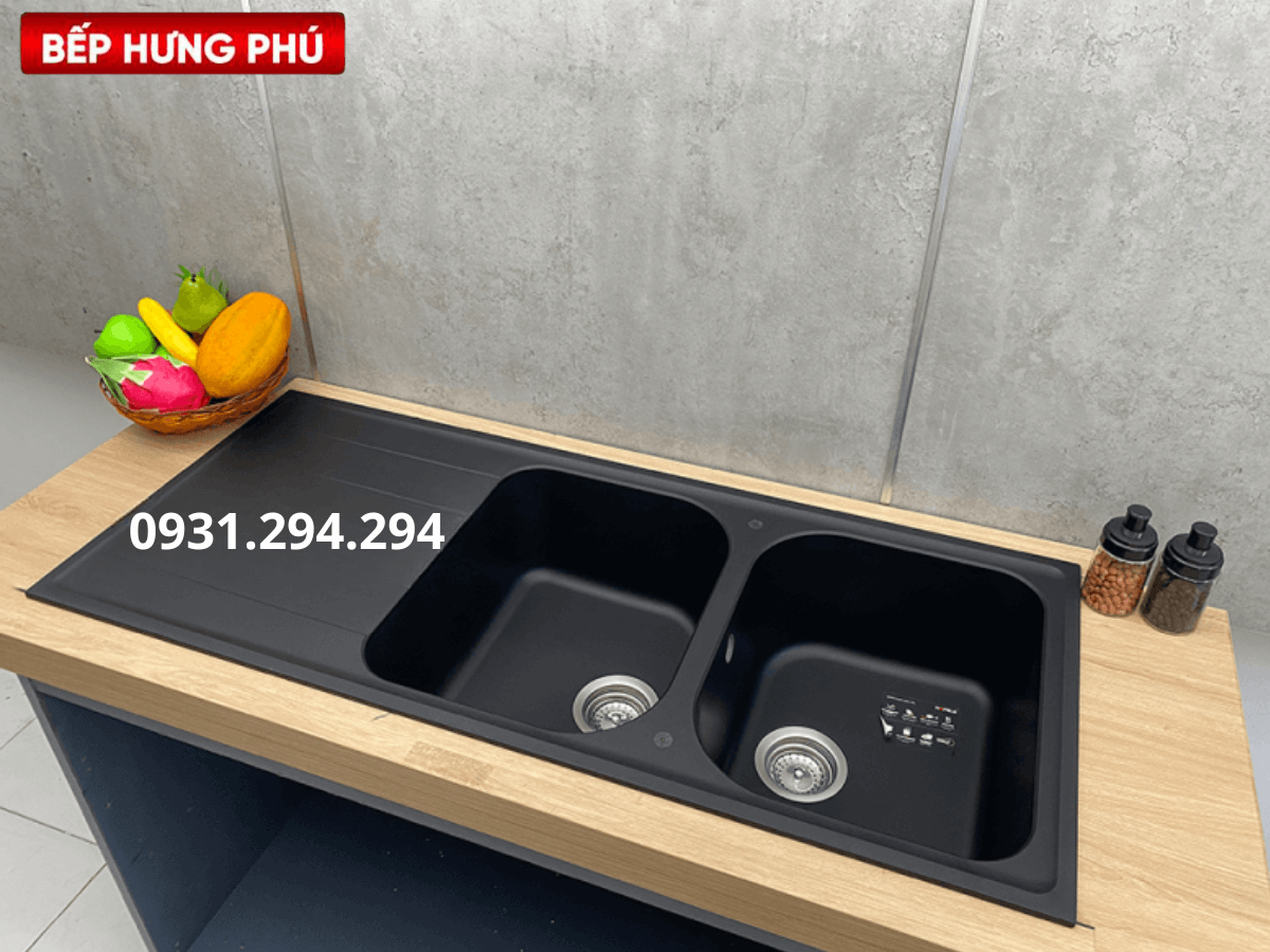 Chậu đá Häfele HS18-GED2R80 (570.35.360) lắp đặt tại nhà khách hàng