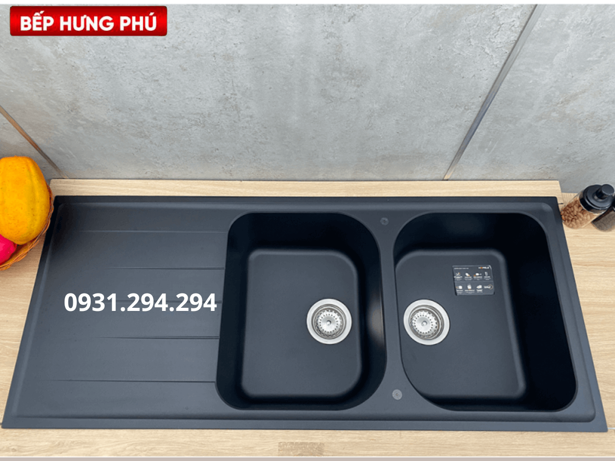 Chậu đá Häfele HS18-GED2R80 (570.35.360) lắp đặt tại nhà khách hàng