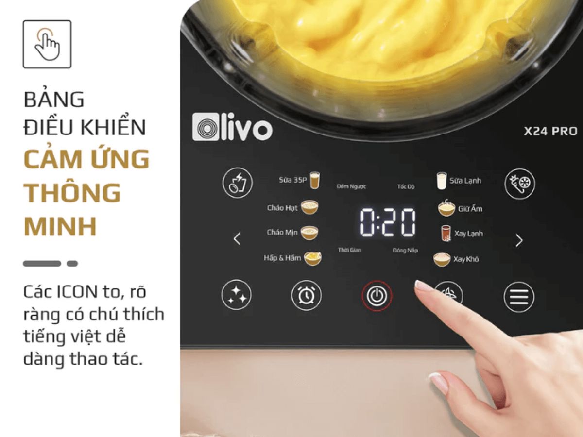 Máy làm sữa hạt Olivo X24 Pro