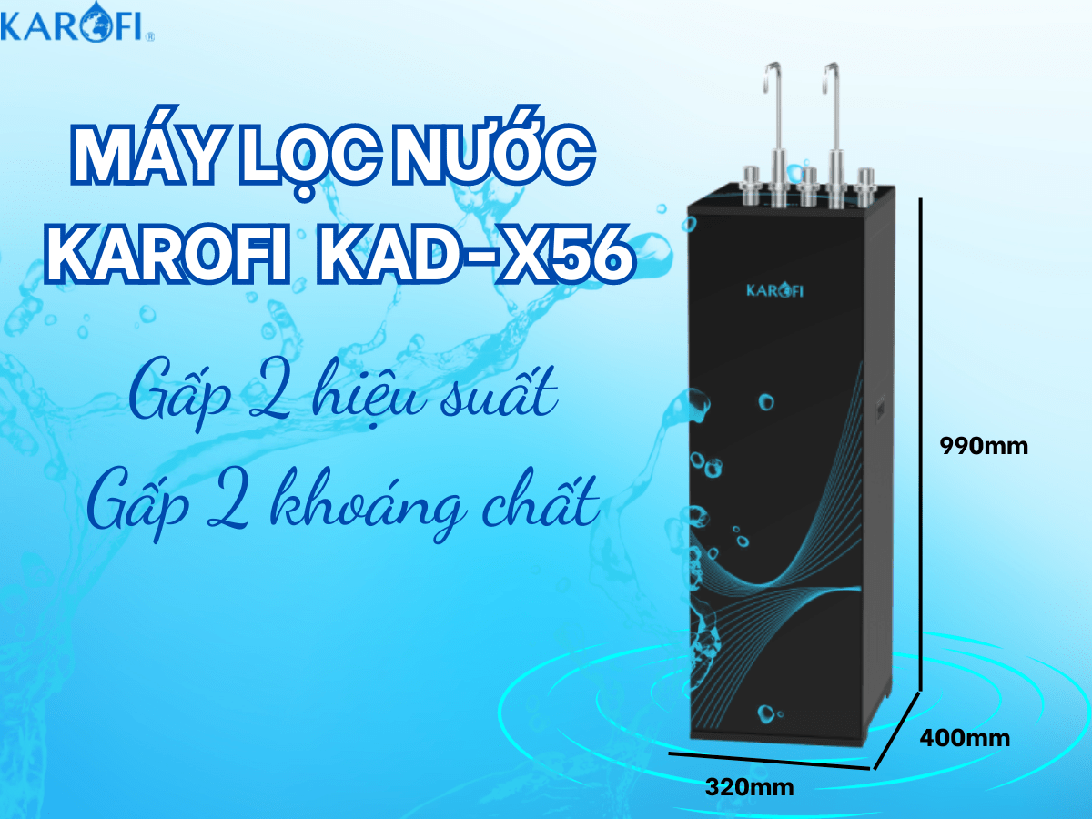 Máy lọc nước Karofi KAD-X56