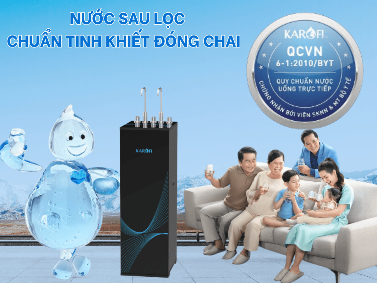 Máy lọc nước Karofi KAD-X56
