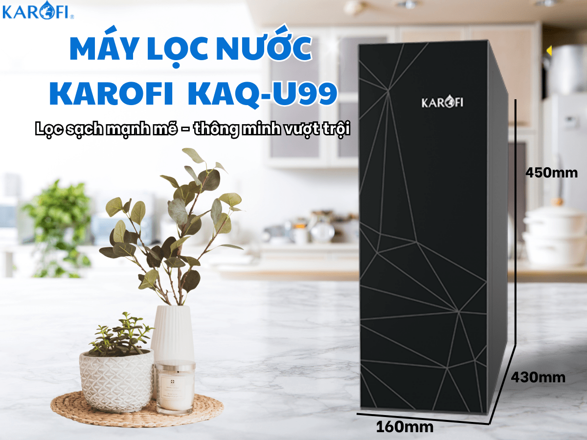 Máy lọc nước Karofi KAQ-U99