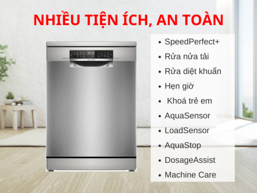 Máy rửa bát Bosch SMS6ZCI37Q