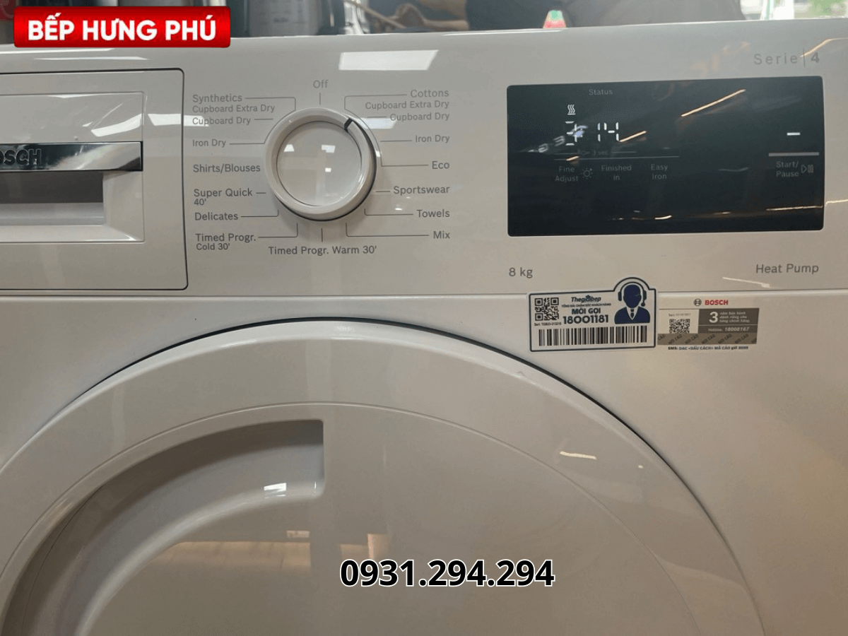 máy sấy Bosch WTH83028SG