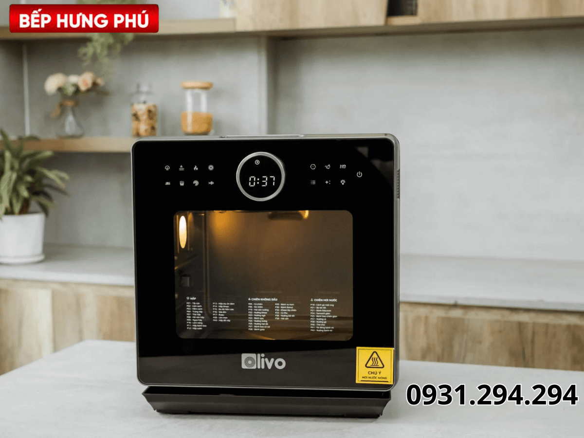 Nồi chiên hơi nước Olivo SF16 Pro