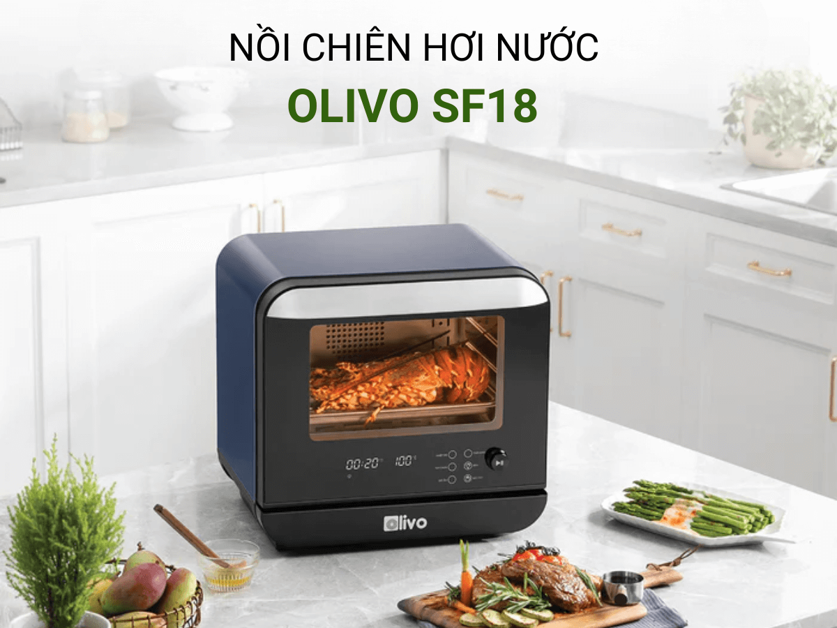 Nồi chiên hơi nước Olivo SF18