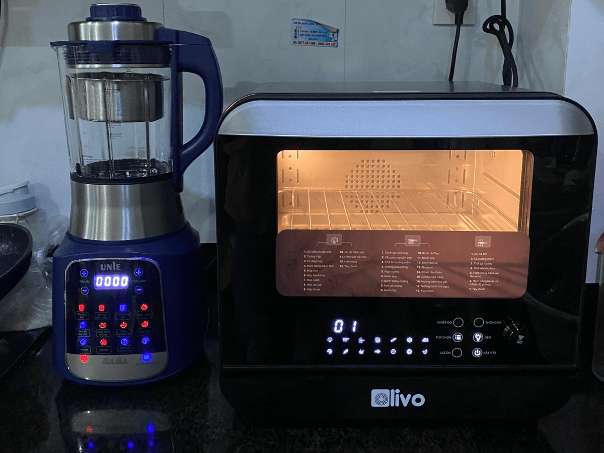 nồi chiên hơi nước Olivo SF18