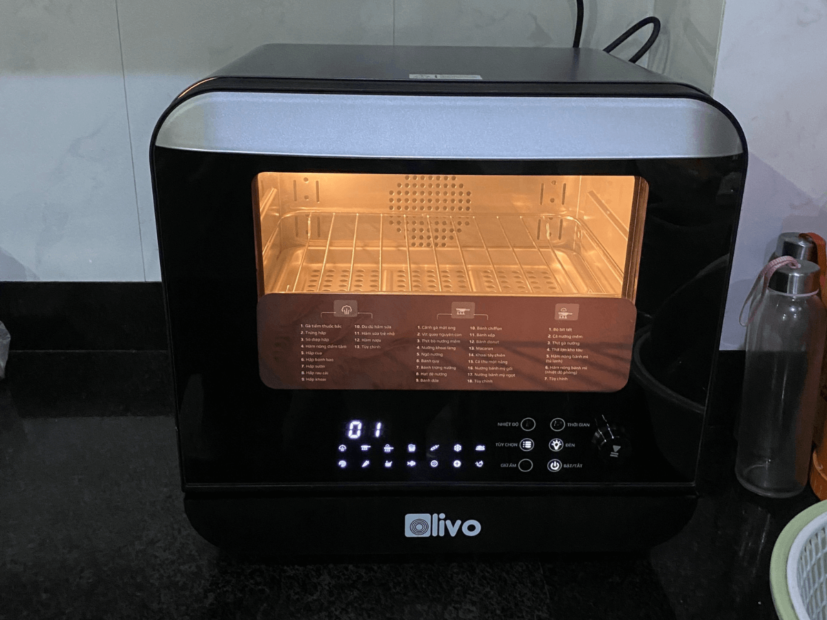 nồi chiên hơi nước Olivo SF18