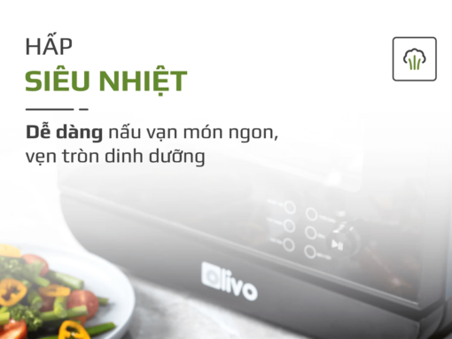nồi chiên hơi nước olivo sf18 (6) Nồi chiên hơi nước Olivo SF18