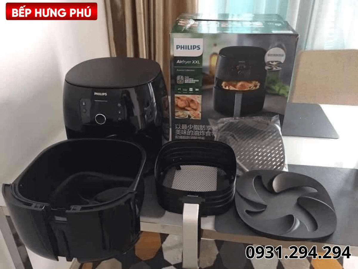 nồi chiên không dầu Philips HD9654/90