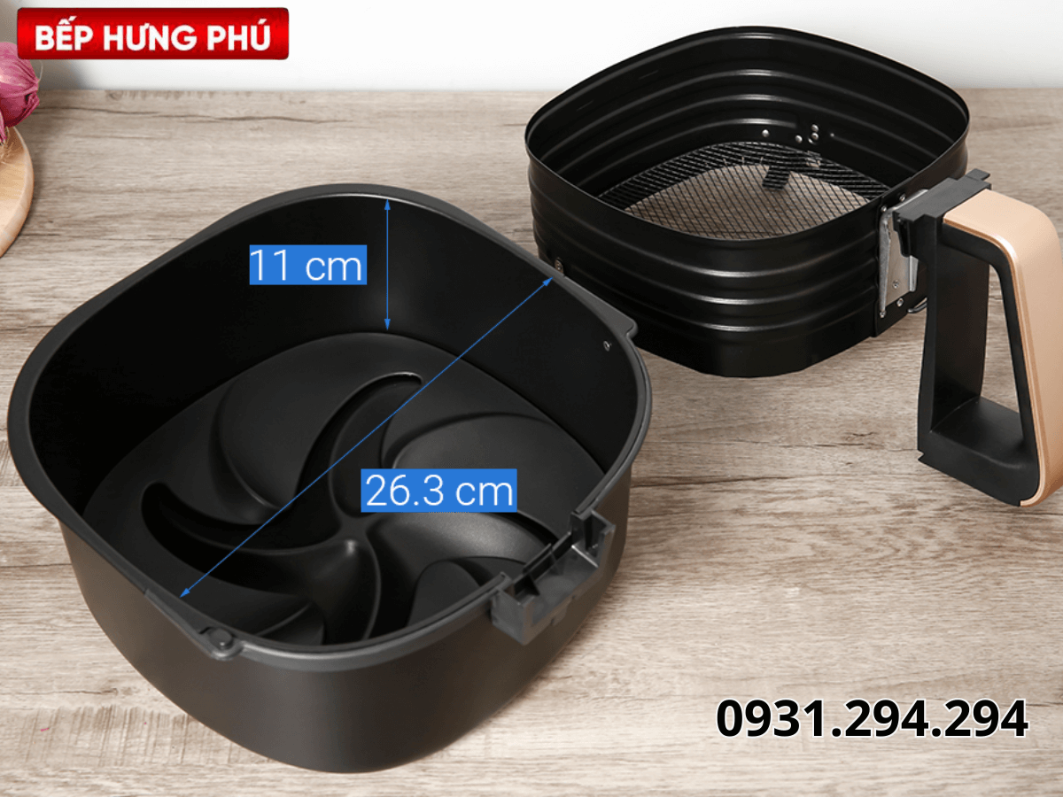 Nồi chiên không dầu Philips HD9860/90