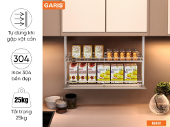 Giá gia vị nâng hạ điện Garis GL05X