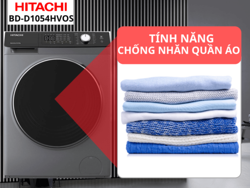 Máy giặt sấy Hitachi BD-D1054HVOS