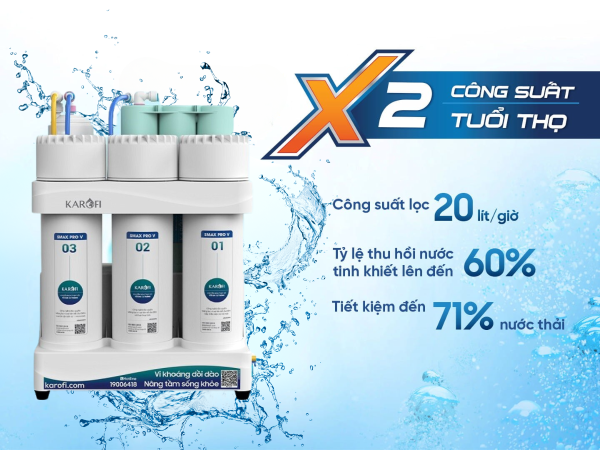 máy lọc nước karofi kaq-u05 pro