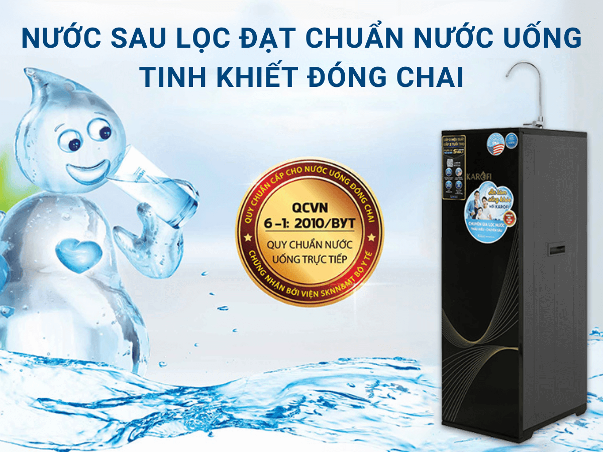Máy lọc nước Karofi KAQ-X18