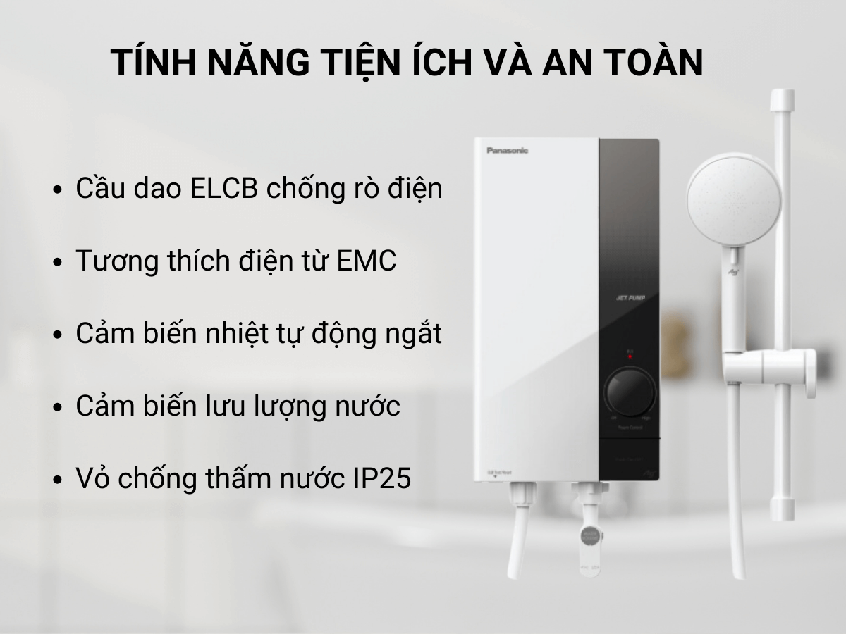 Máy nước nóng Panasonic DH-4US1VW