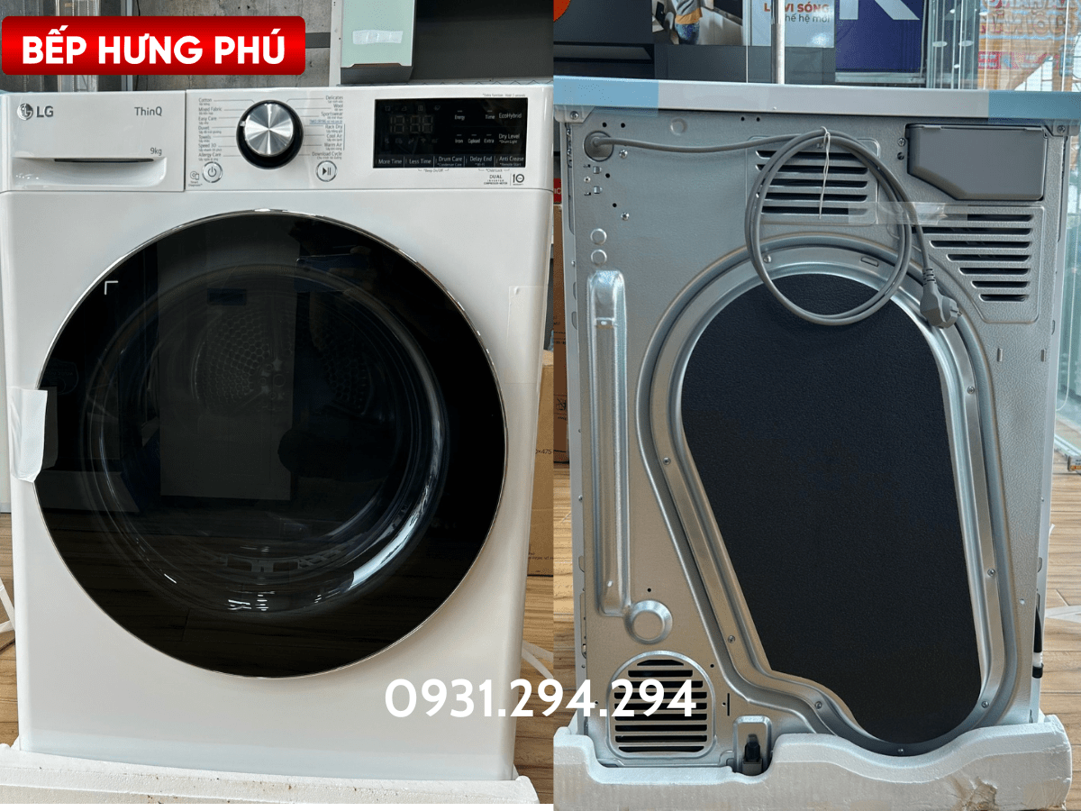 Máy sấy LG DVHP09W