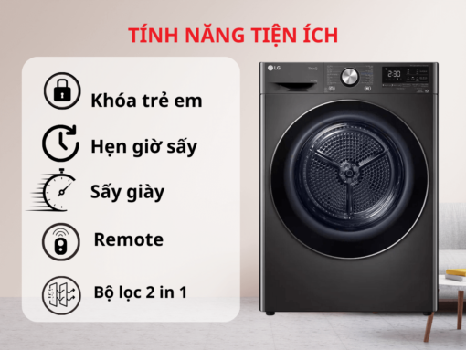 Máy sấy LG DVHP50B