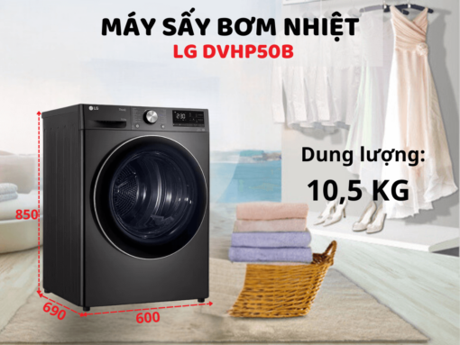 Máy sấy LG DVHP50B